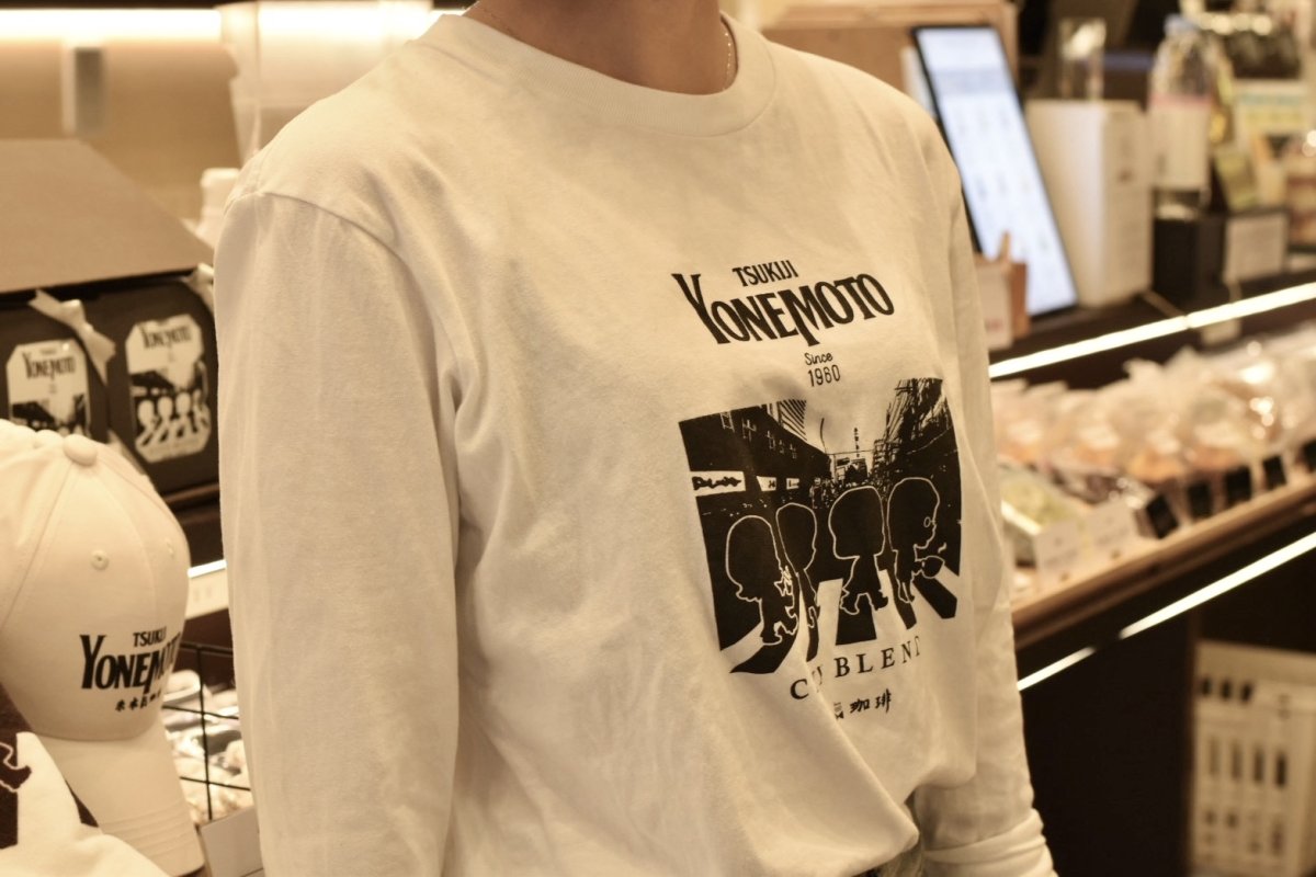 画像1: 米本珈琲　オリジナル　ロングTシャツ (1)