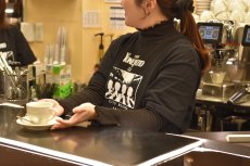 画像2: 米本珈琲　オリジナルTシャツ　（黒） (2)