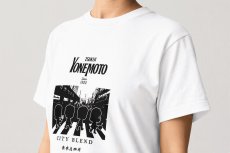 画像2: 米本珈琲　オリジナルTシャツ（白） (2)