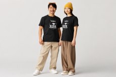 画像1: 米本珈琲　オリジナルTシャツ　（黒） (1)