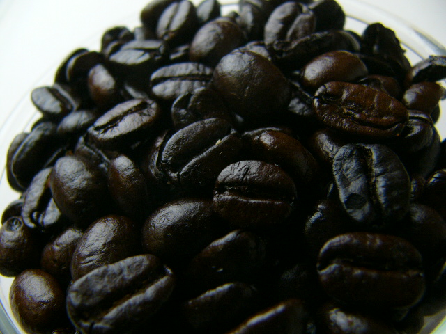 オーガニックコーヒー（有機無農薬コーヒー）(生豆ー写真は焙煎豆です